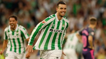 El rosarino Lo Celso lleva cinco goles en su regreso al Real Betis de España.