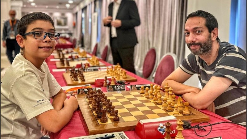 Así, su Elo (sistema de puntuación en ajedrez) trepó a los 2441 puntos y es uno de los Top15 de Argentina.