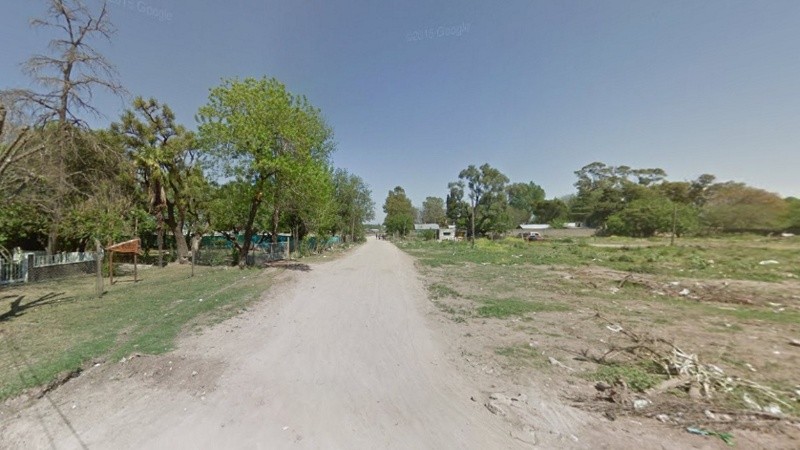 La zona de Pasaje 1.847 y Campebll, en la zona oeste de Rosario.