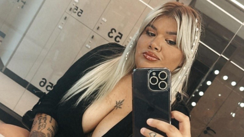 La influencer Morena Rial.