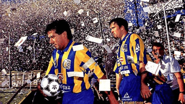 Palma en su última etapa en Central, antes del retiro en 1998.