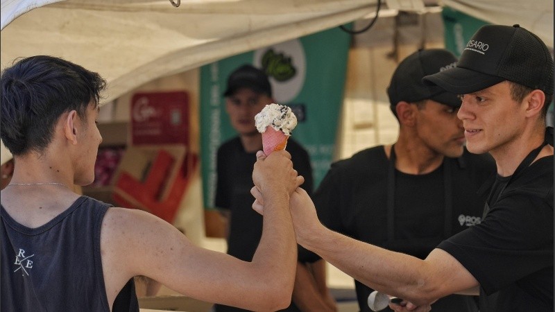 En 1999 Rosario fue declarada Capital Nacional del Helado Artesanal.