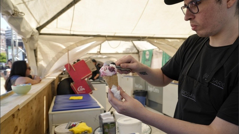 En 1999 Rosario fue declarada Capital Nacional del Helado Artesanal.