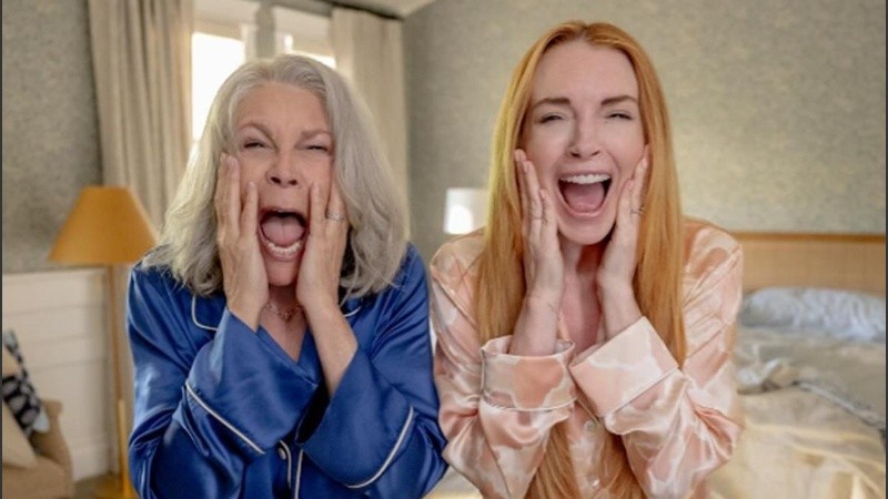 Las protagonistas son Lindsay Lohan y Jamie Lee Curtis.