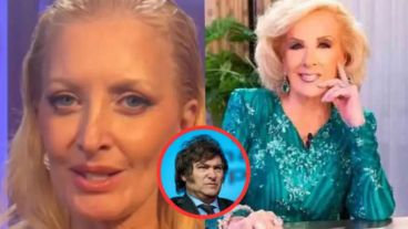 A la diva de los almuerzos no le cierra la pareja del presidente y la conductora.