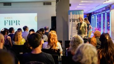 Una postal del 32º Festival de Poesía de Rosario.