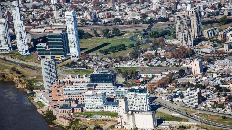 Los terrenos que se ponen en venta en Puerto Norte no incluye los terrenos intrusados.