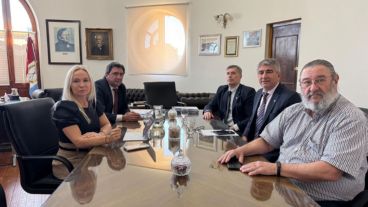 Vranicich se reunió con los ministros Olivares, Bastía y Mascheroni.