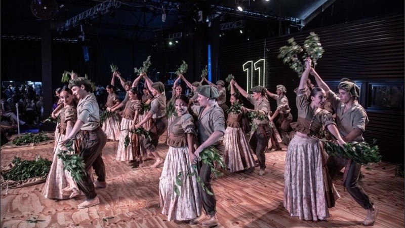 Una posta del Pre Cosquín 2025 en Galpón 11.