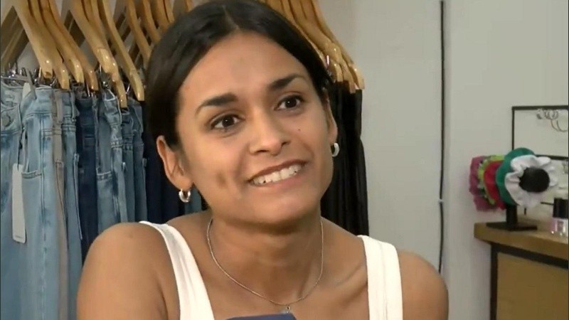 “De estar acostada en una cama sin poder levantarme a hoy estar detrás de un mostrador, con la gente, es un sueño cumplido”.