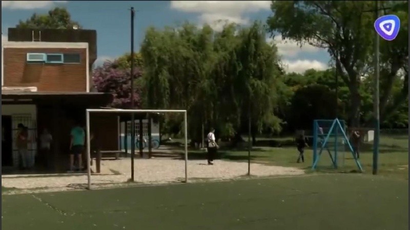 Una imagen del predio donde funcionará el refugio Sol de Noche, en la zona sudoeste de Rosario.