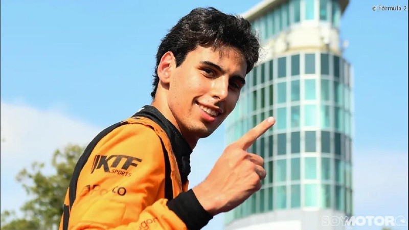 Bortoleto, actual campeón de Fórmula 3 y líder del campeonato de Fórmula 2.