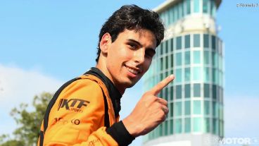 Bortoleto, actual campeón de Fórmula 3 y líder del campeonato de Fórmula 2.