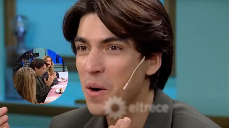 Agustín Sullivan en la mesa de Almorzando con Juana Viale