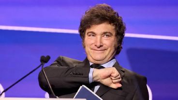 Javier Milei afirmó que "en poco tiempo la economía estará volando por las nubes".