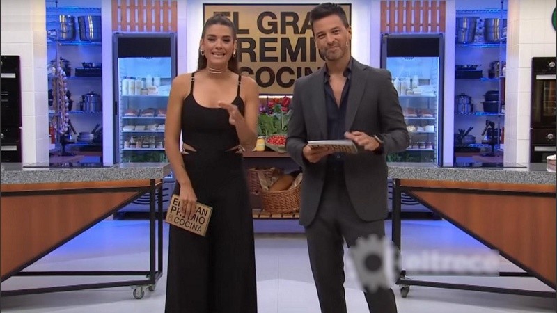 Mica Vázquez y el Chino Leunis.