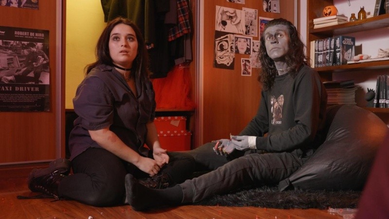 Una escena de la película rosarina 