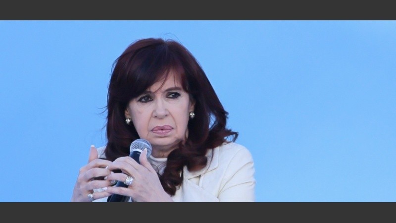 Cristina apuntó contra Trump.