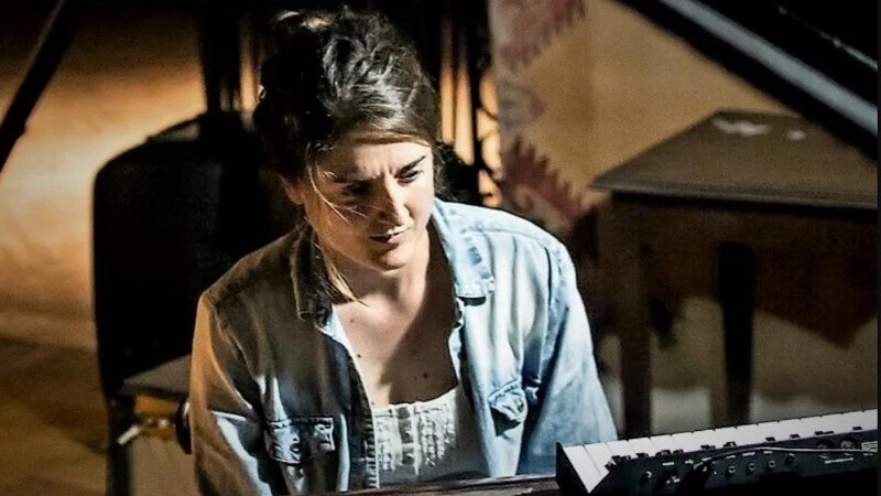 La pianista rosarina Rocío Giménez López.