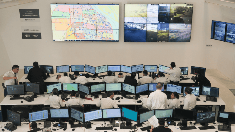 Las cámaras se sumarán a la red de monitoreo provincial.