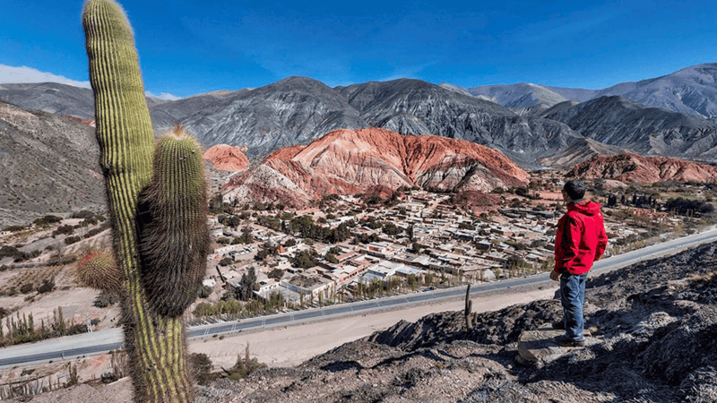 Purmamarca, uno de los lugares más elegidos en Jujuy.