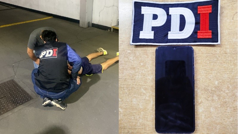 Valentín T. fue arrestado en Avellaneda y 27 de Febrero este miércoles.