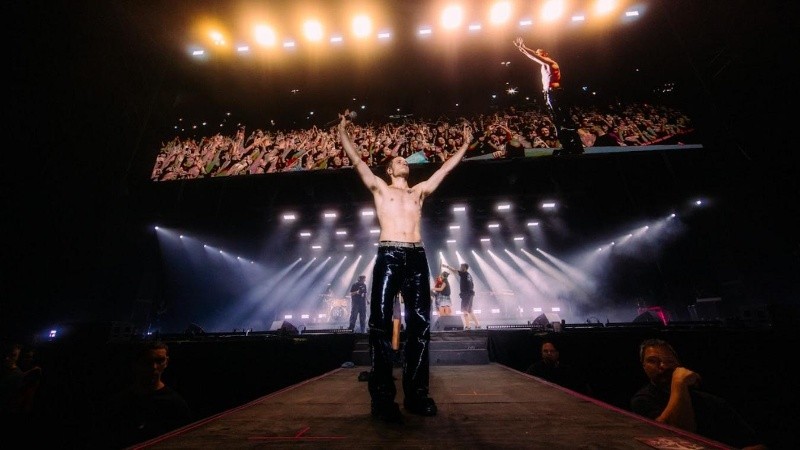 Una postal de Wos en Rosario.