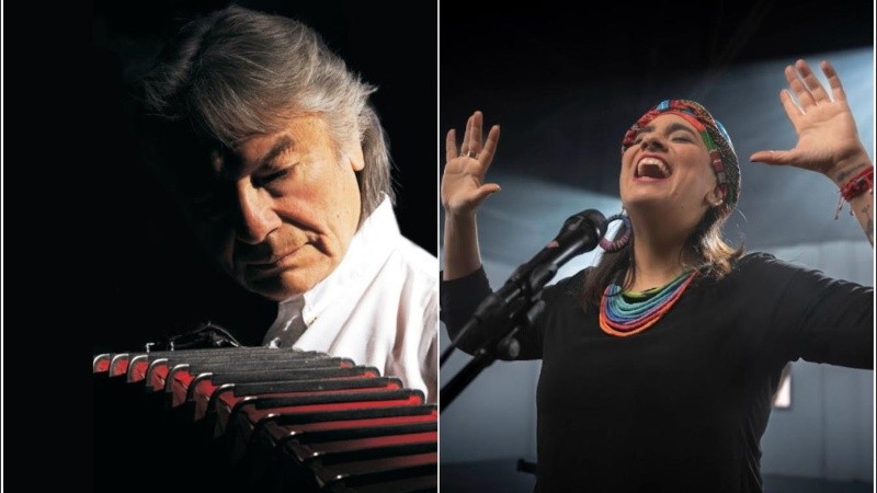 Raúl Barboza y Marta Gómez.