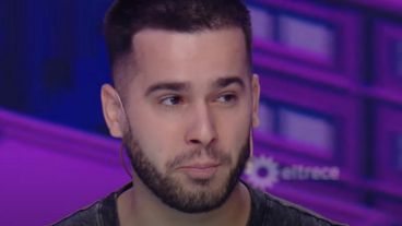 Guido martín, el concursante de "Los 8 escalones" que se llama así por el conductor del ciclo.