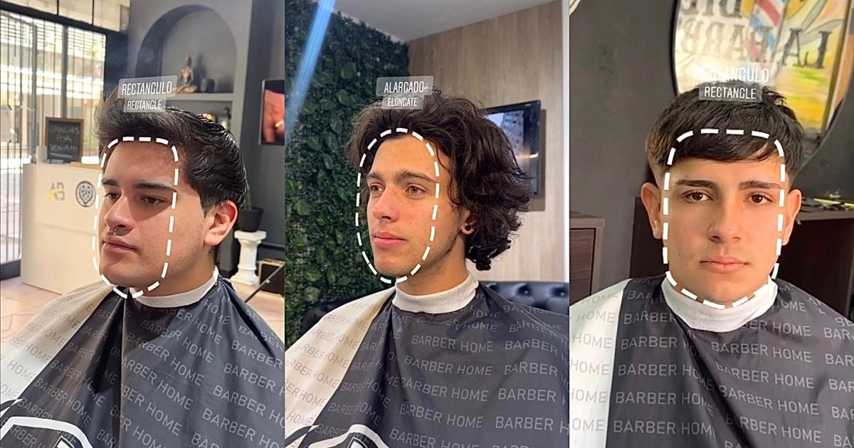La cadena de barberías que se volvió viral con el visagismo del rostro ...
