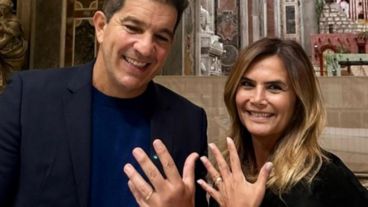 "Nuestros testigos de honor fueron Roque y Uma. Gracias Dios por este momento".