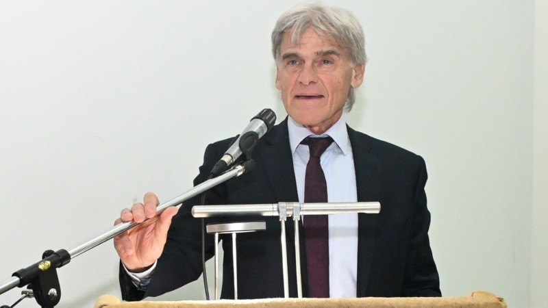 El presidente del Círculo Médico de Rosario, Dr. Germán Giacosa