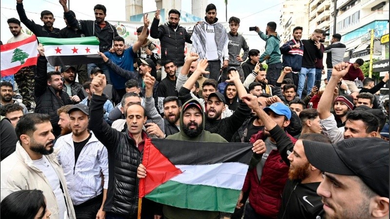 Una postal de Damasco, la capital Siria, tomada por fuerzas rebeldes.