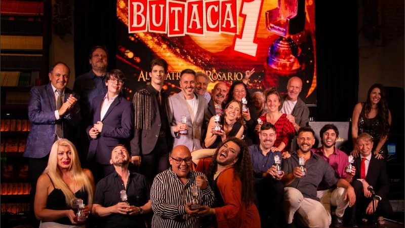 Una posta de la entrega de los premios Butaca 1 2024.