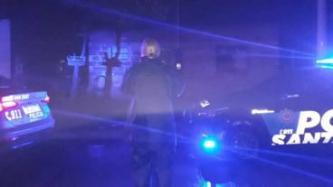 La balacera en Callao al 100, extremo sur de Cañada de Gómez.