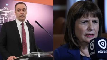 Adorni y Bullrich se van de vacaciones a Estados Unidos.