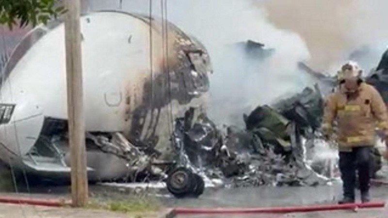 El Challenger 300, identificado con la matrícula LV-GOK, es propiedad de la familia de Jorge Brito.