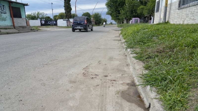 El lugar donde se produjo el ataque fatal.