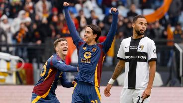 Dybala (31) fue la figura en la goleada de la Roma.