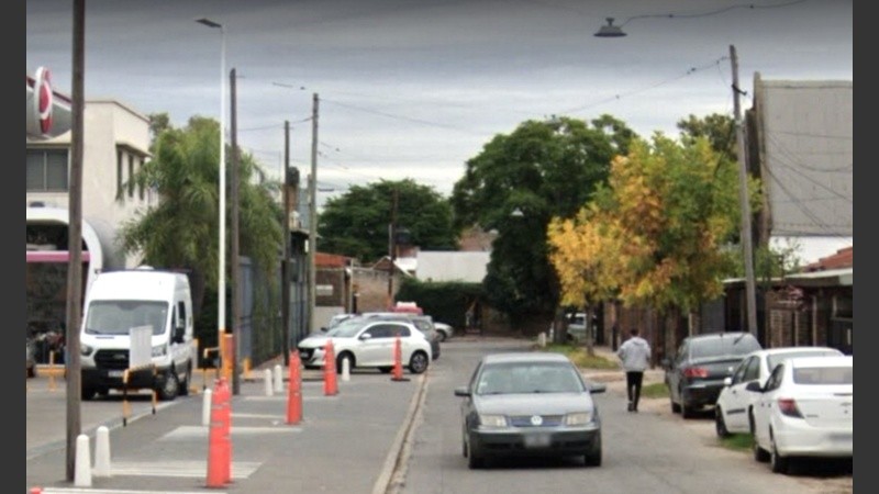 El vehículo estaba en la cortada Ludueña, lindera a la Axion.