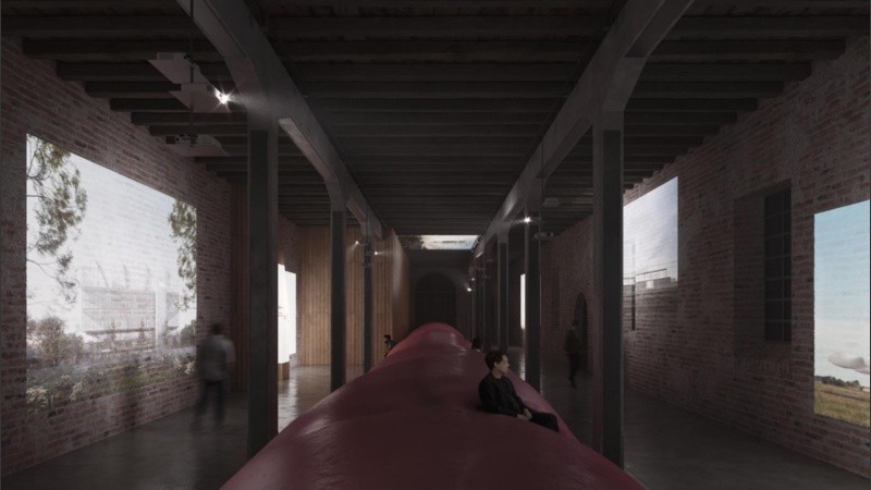 Habrá silobolsas en el pabellón argentino en la Vienal de Venecia, el mundial de los arquitéctos. La idea fue rosarina