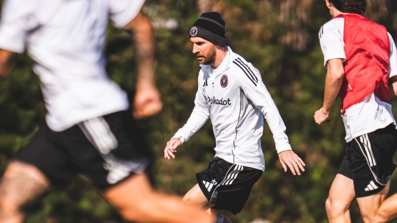 El crack rosarino, de 37 años, otra vez en acción.