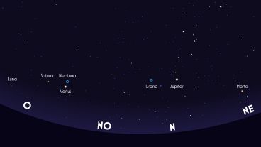 Advierten que la alineación de planetas no será tal y que sólo se podrán ver Venus, Júpiter y Marte.