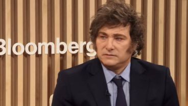 Milei dio una entrevista a la agencia Bloomberg en Español.
