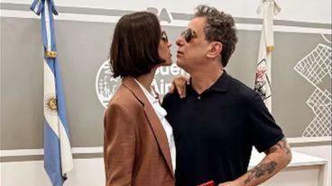 "Fue hermosa la celebración, estuvo todo lindísimo", dijo Javier Calamaro, el hermano de Andrés.