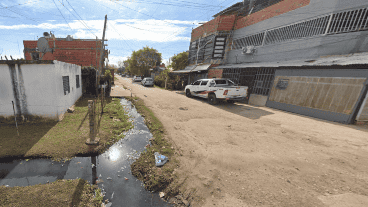 La zona donde se produjo el ataque.