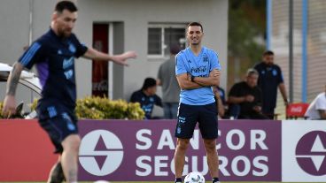 Entre Lionel y Lionel crece la ilusión a medida que se acerca la próxima Copa.