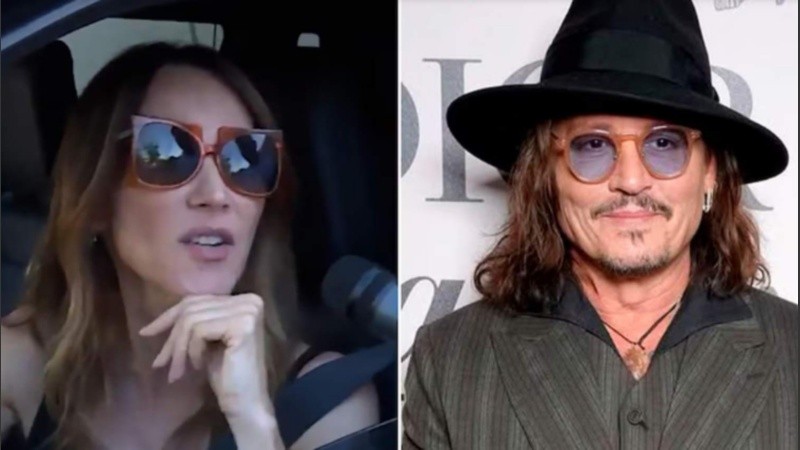 El actor estuvo en la casa de la conductora