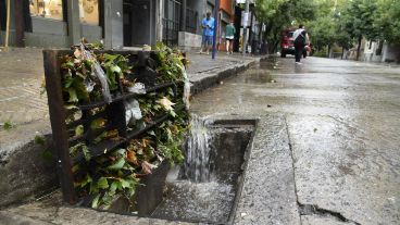 Rosario se encontraba bajo alerta naranja por tormentas para este domingo.