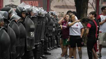 Las puertas del estadio abrieron a las 14.